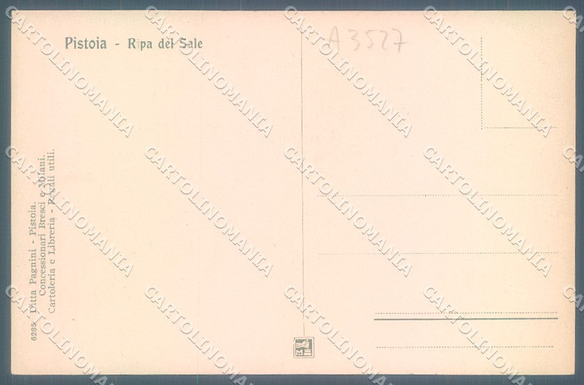 Pistoia Città Campanile Cattedrale Modiano 6285 cartolina JK1309 – retro