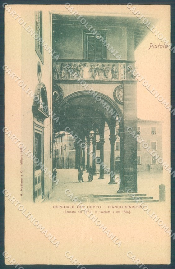 Pistoia Città Ospedale del Ceppo Modiano 1821 cartolina JK1316 – fronte