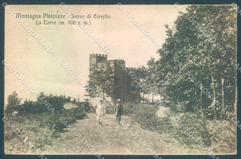 Pistoia Cireglio Torre Castello Modiano 13524 cartolina JK1317 – fronte