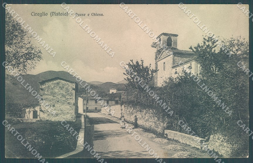 Pistoia Cireglio Chiesa cartolina JK1318 – fronte