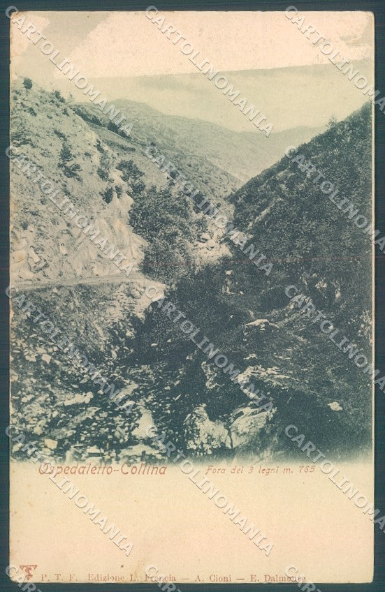 Trento Ospedaletto Collina Trabert ABRASA cartolina JK1320 – fronte