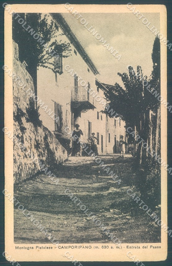 Pistoia Camporipano cartolina JK1322 – fronte