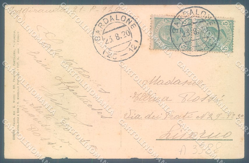 Pistoia San Marcello Pistoiese ABRASA cartolina JK1330 – retro
