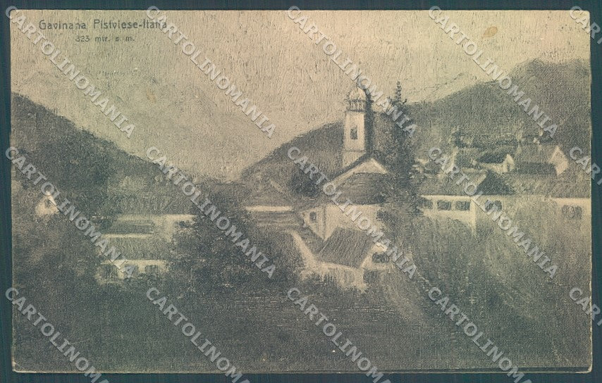 Pistoia San Marcello Pistoiese Gavinana PIEGHINA cartolina JK1333 – fronte