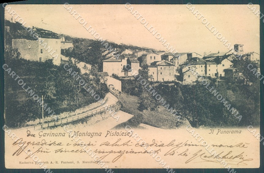 Pistoia San Marcello Pistoiese Gavinana cartolina JK1335 – fronte