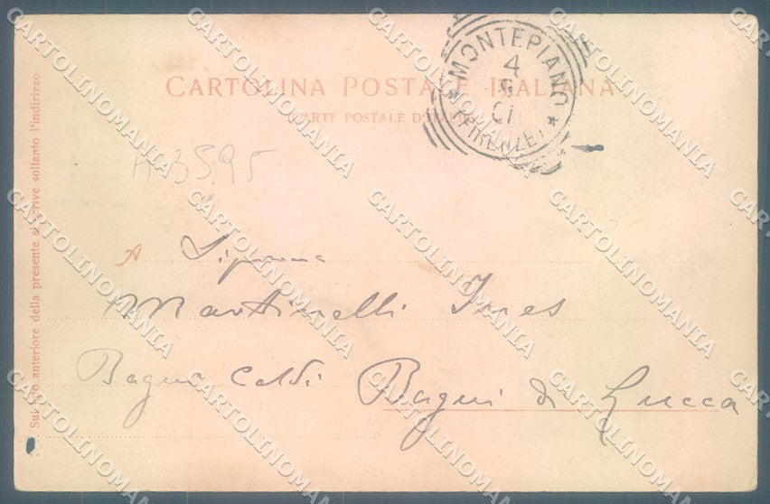 Pistoia San Marcello Pistoiese Gavinana Hotel Ferruccio FORO cartolina JK1336 – retro