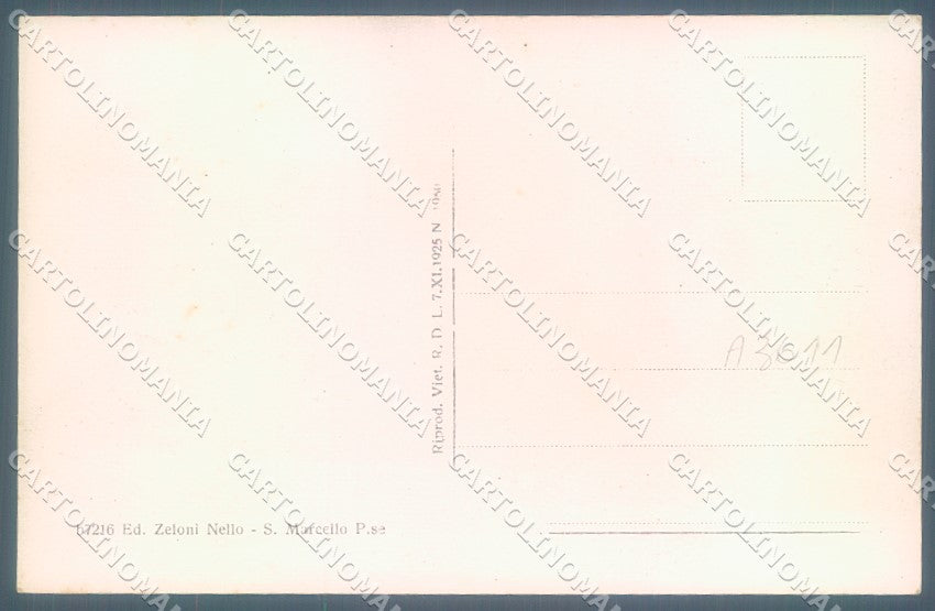 Pistoia San Marcello Pistoiese Piazza Matteotti cartolina JK1344 – retro