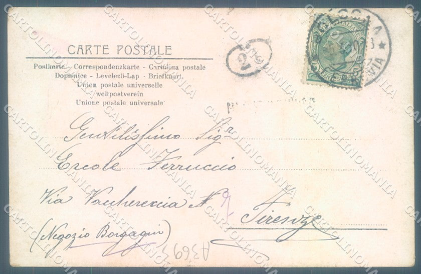 Bologna Città Istituto Ortopedico Rizzoli saluto da cartolina JK1377 – retro