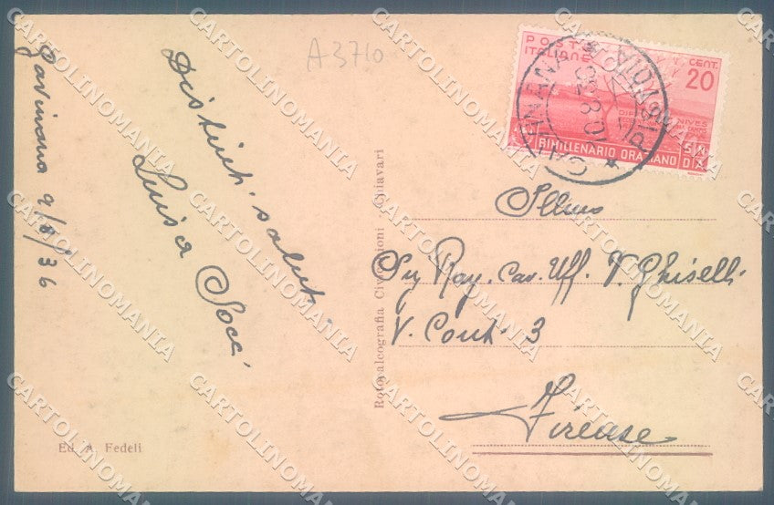 Pistoia San Marcello Pistoiese Gavinana cartolina JK1385 – retro