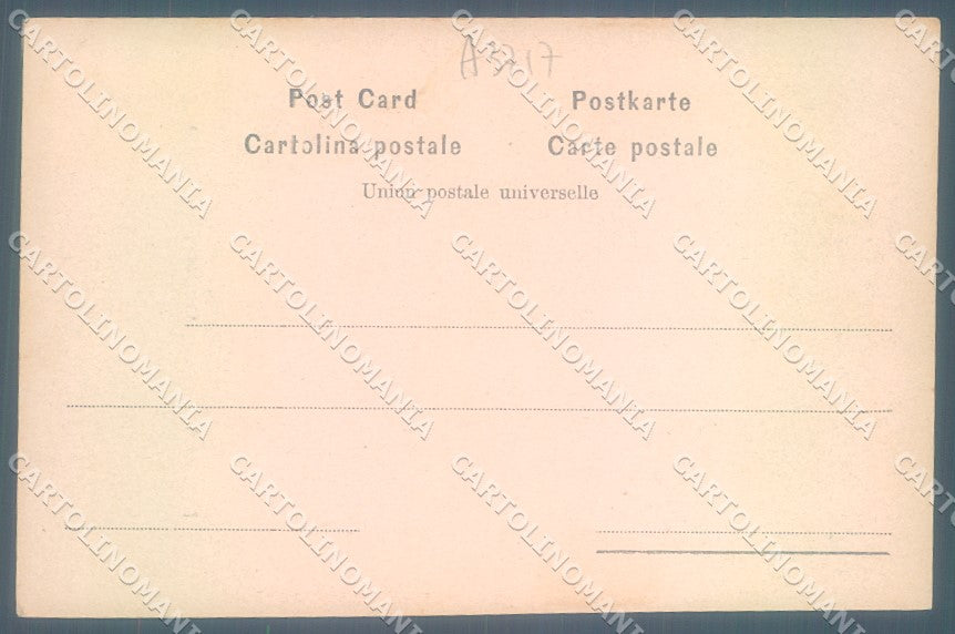 Ferrara Città Mercato Campanile Duomo Alterocca 2427 cartolina JK1389 – retro