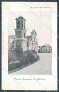 Viterbo Canino Chiesa Piazza Costantino De Andreis PIEGA cartolina JK1393 – fronte