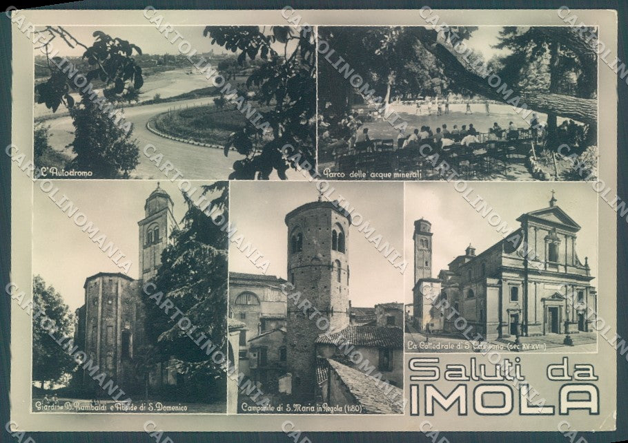 Bologna Imola Chiesa Autodromo saluti da Foto FG cartolina JK1415 – fronte