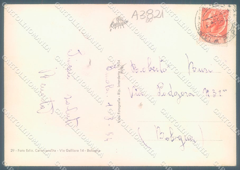 Bologna Imola Chiesa Autodromo saluti da Foto FG cartolina JK1415 – retro