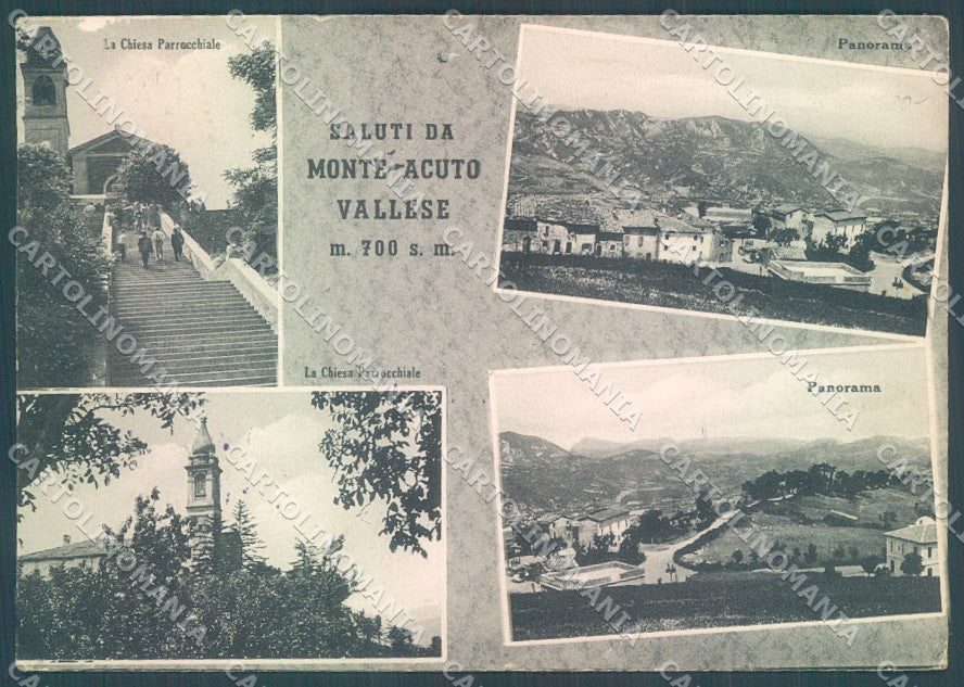 Bologna S. Benedetto Val di Sambro Monteacuto Vallese ABRASA FG cartolina JK1422 – fronte