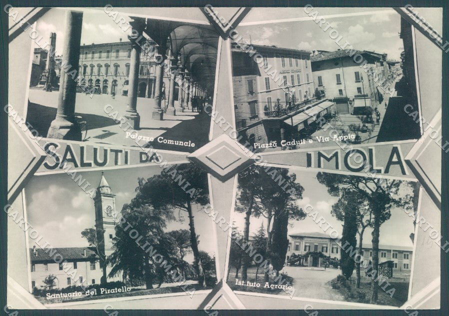 Bologna Imola saluti da Foto FG cartolina JK1431 – fronte