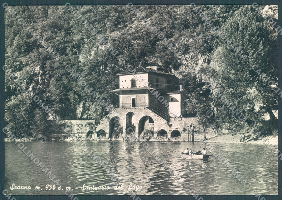 L'Aquila Scanno Lago Santuario Foto FG cartolina JK1441 – fronte