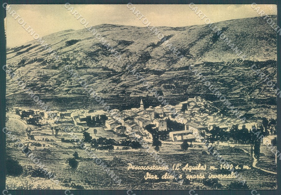 L'Aquila Pescocostanzo Alterocca 7112 FG cartolina JK1444 – fronte