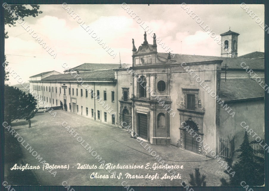 Potenza Avigliano Chiesa S. Maria degli Angeli Foto FG cartolina JK1450 – fronte