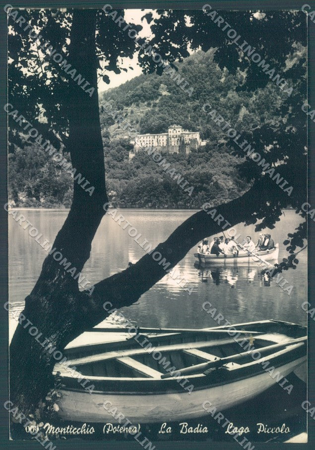 Potenza Monticchio Lago Piccolo Foto FG cartolina JK1457 – fronte