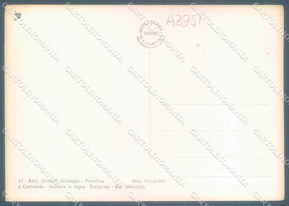 L'Aquila Roccaraso Alberghi Foto FG cartolina JK1461 – retro