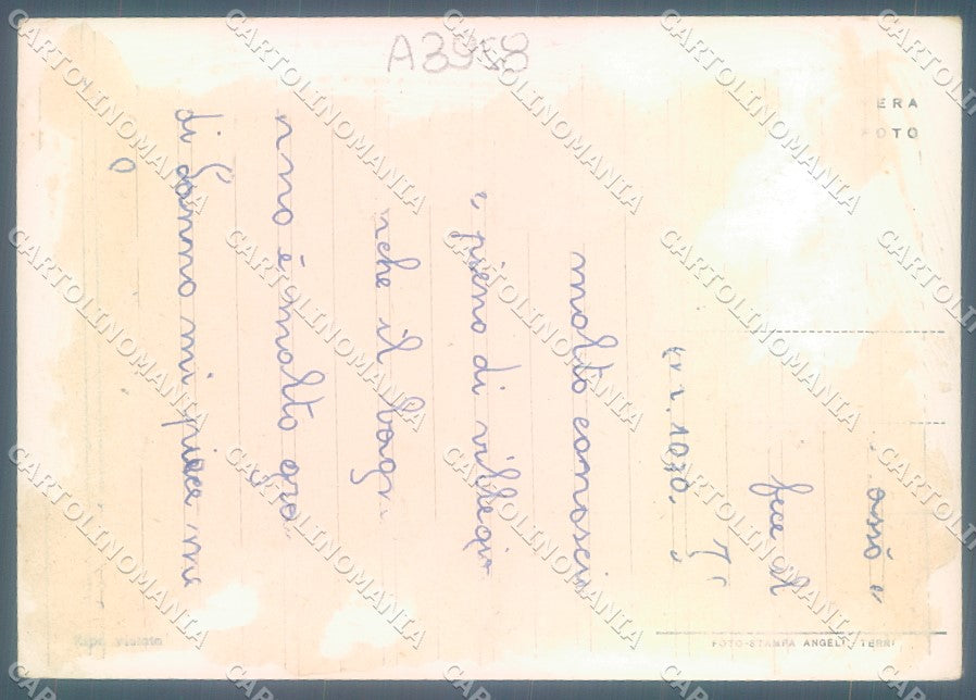 L'Aquila Scanno Santuario Madonna del Lago RETRO ABRASO FG cartolina JK1463 – retro