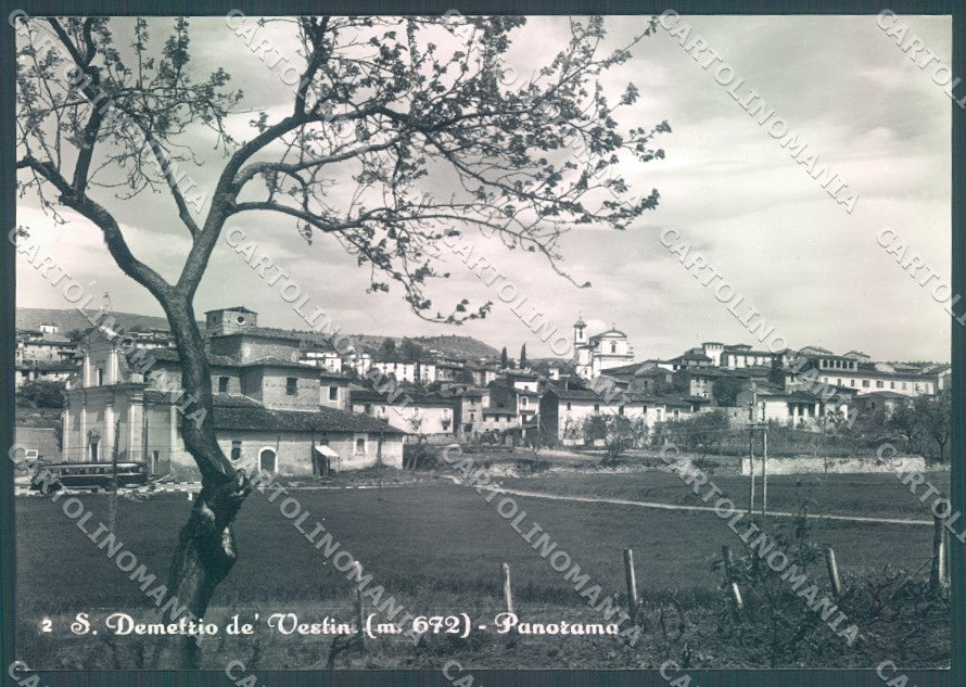 L'Aquila S. Demetrio nei Vestini Foto FG cartolina JK1473 – fronte