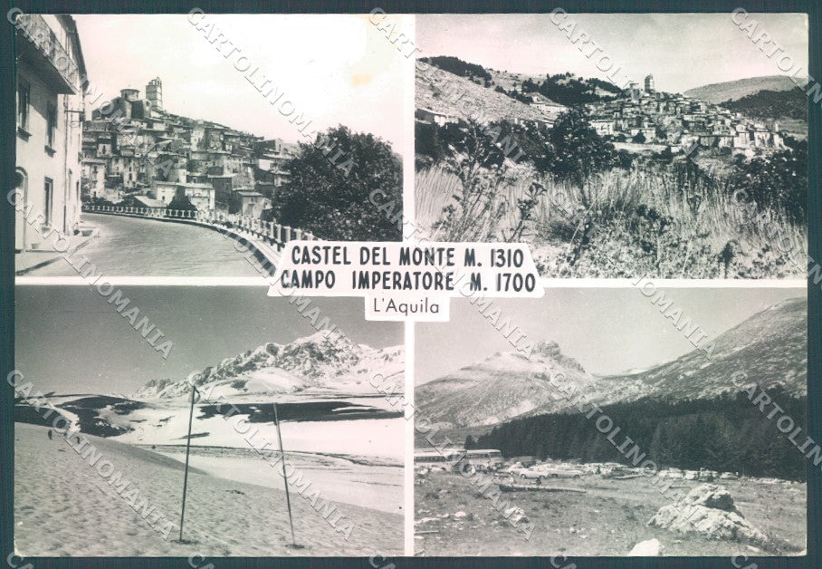 L'Aquila Castel del Monte Campo Imperatore Foto FG cartolina JK1474 – fronte