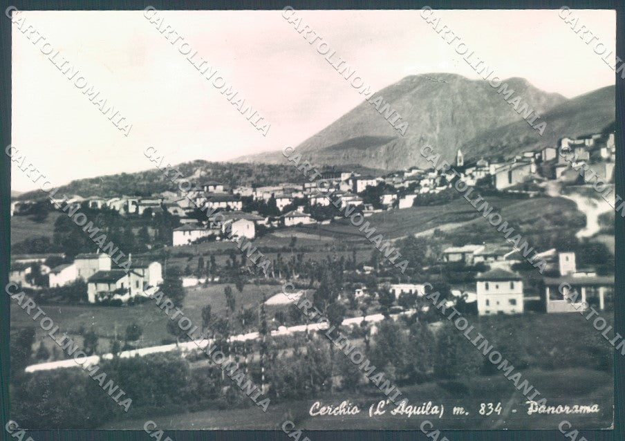 L'Aquila Cerchio Foto FG cartolina JK1476 – fronte