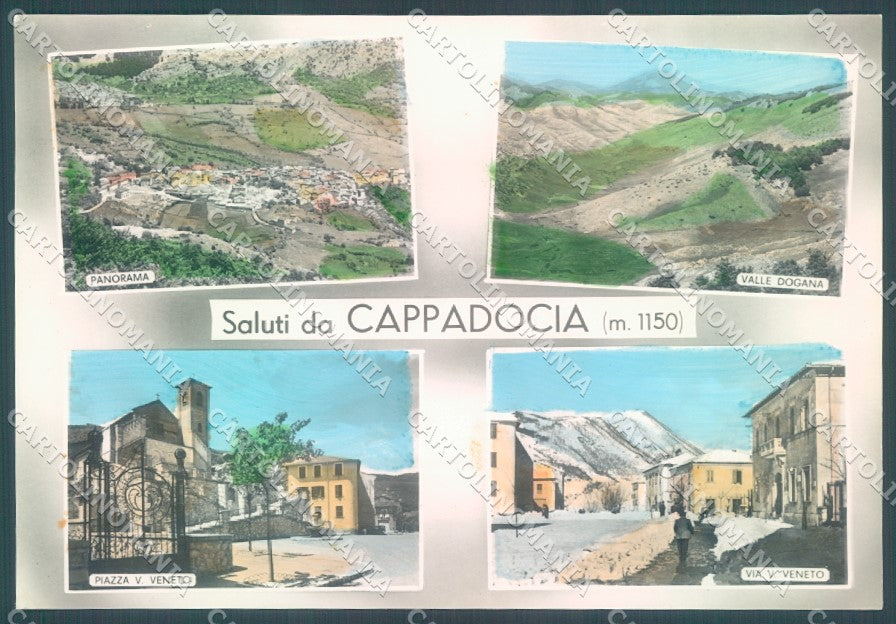 L'Aquila Cappadocia saluti da Alterocca 34409 Foto FG cartolina JK1478 – fronte