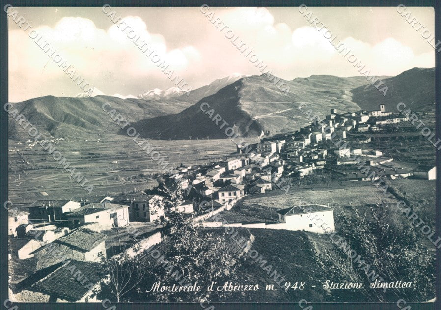 L'Aquila Montereale Foto FG cartolina JK1483 – fronte