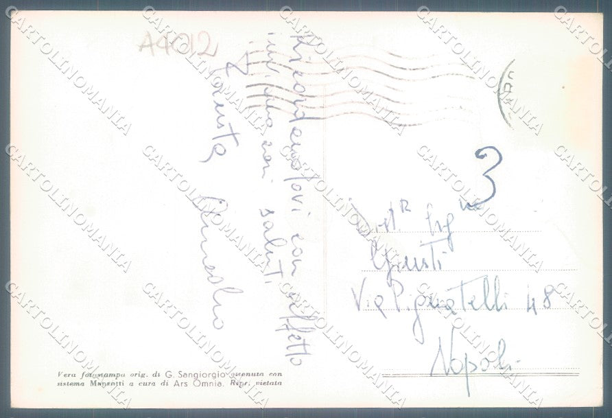 L'Aquila Roccaraso Chiesetta San Berardino Foto FG cartolina JK1486 – retro
