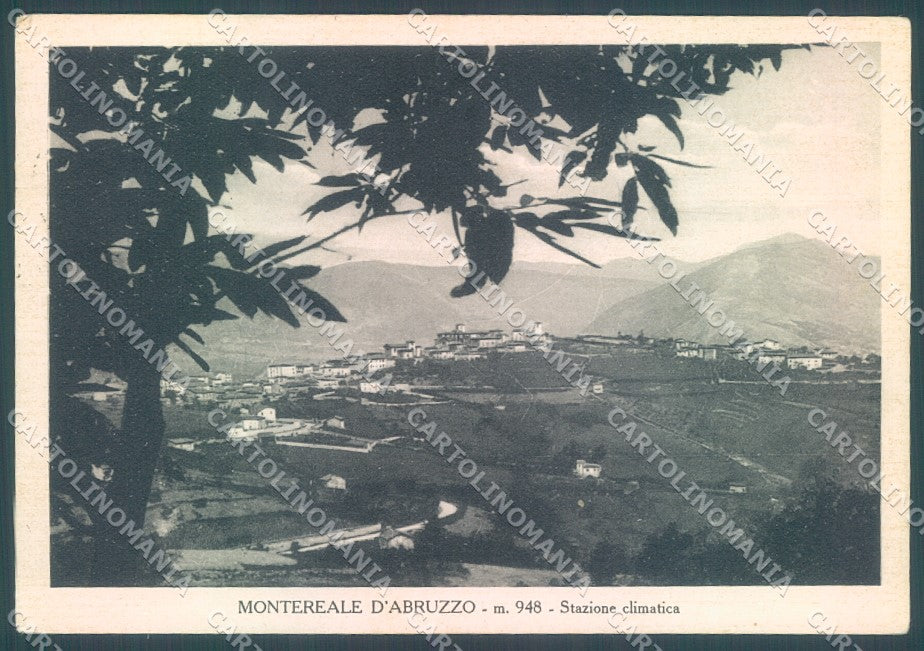 L'Aquila Montereale FG cartolina JK1494 – fronte
