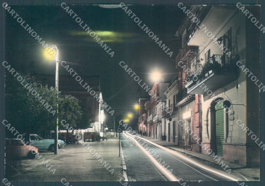 Campobasso S. Croce di Magliano Notturno Foto FG cartolina JK1503 – fronte