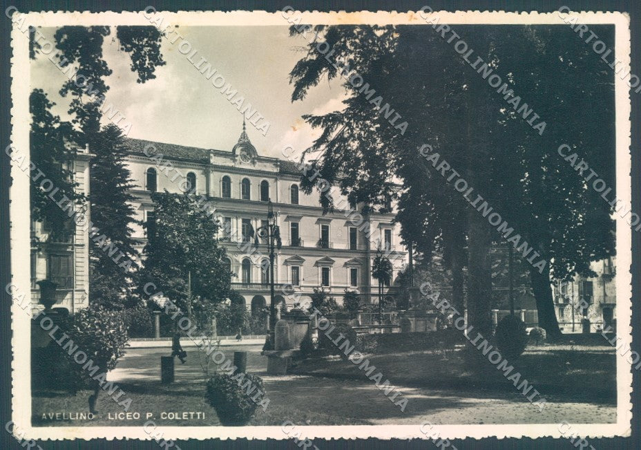 Avellino Città Liceo Coletti Foto FG cartolina JK1517 – fronte