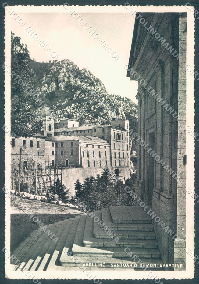 Avellino Città Santuario Montevergine Foto FG cartolina JK1520 – fronte