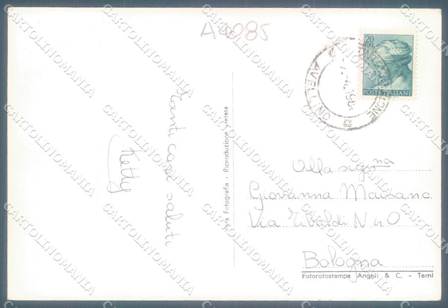 Avellino Città Corso Europa Foto FG cartolina JK1521 – retro