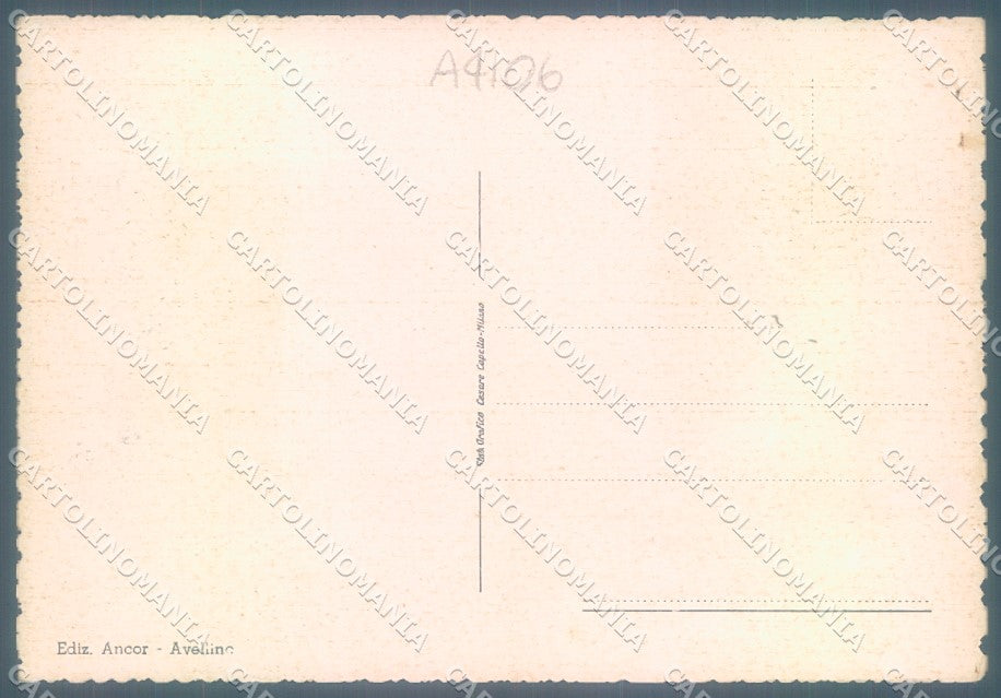 Avellino Città Tram Viale Platani FG cartolina JK1529 – retro