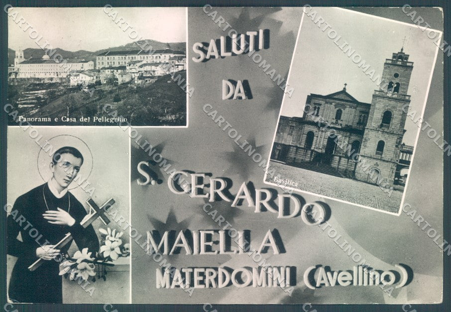 Avellino S. Gerardo Maiella Basilica Foto FG cartolina JK1537 – fronte