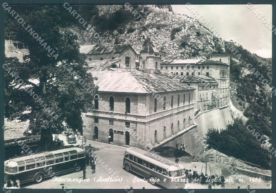 Avellino Montevergine Santuario Foto FG cartolina JK1540 – fronte