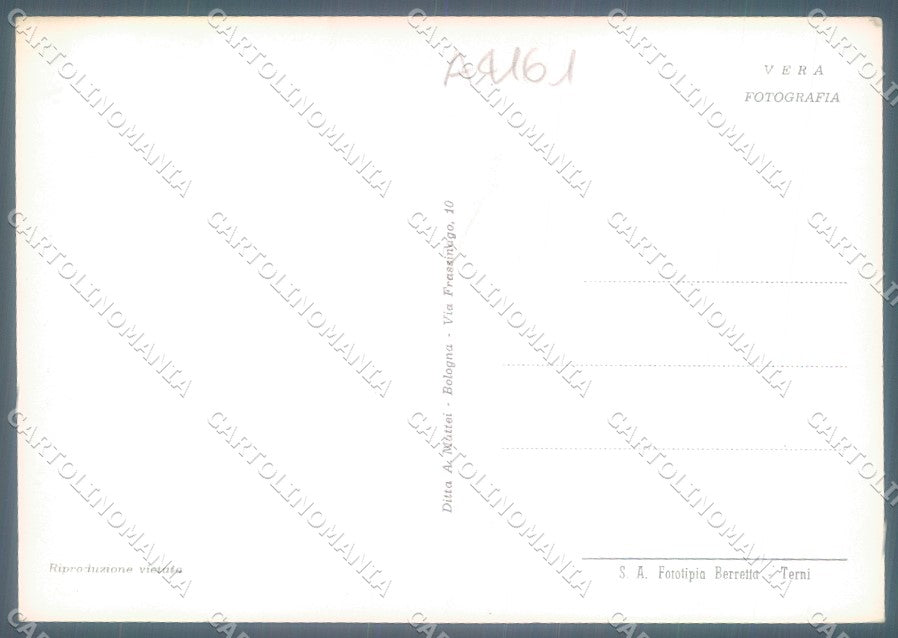 Potenza Badia di Montepiano Foto FG cartolina JK1545 – retro