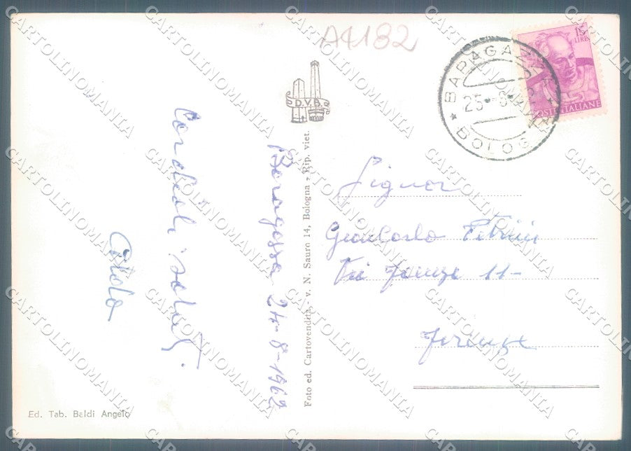 Bologna Baragazza Ponte Poggettone Autostrada del Sole Foto FG cartolina JK1552 – retro