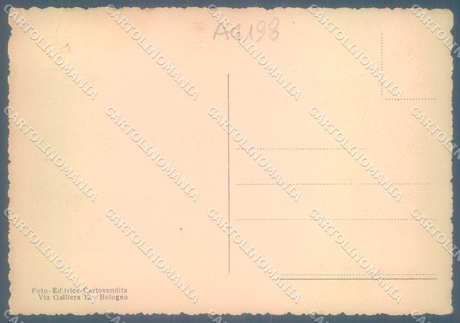 Bologna Porretta Terme FG cartolina JK1555 – retro