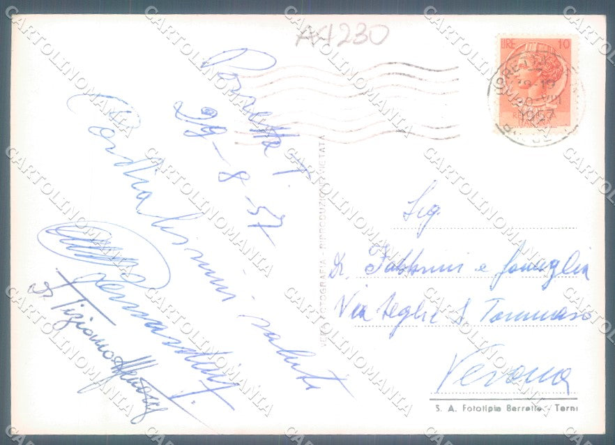 Bologna Porretta Terme Foto FG cartolina JK1564 – retro