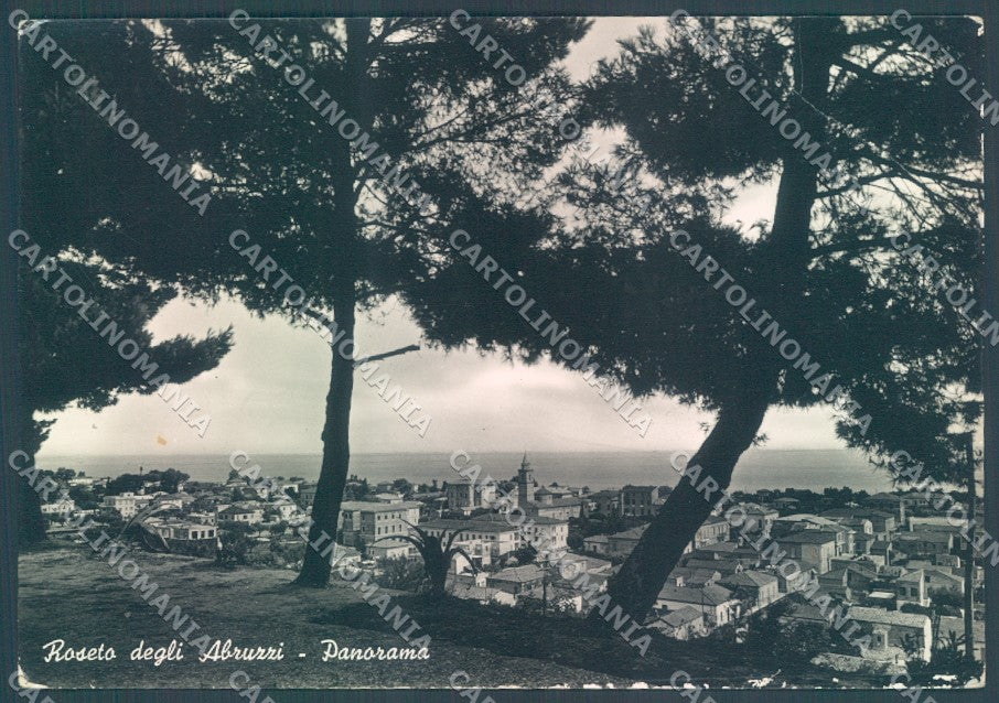 Teramo Roseto degli Abruzzi Foto FG cartolina JK1581 – fronte