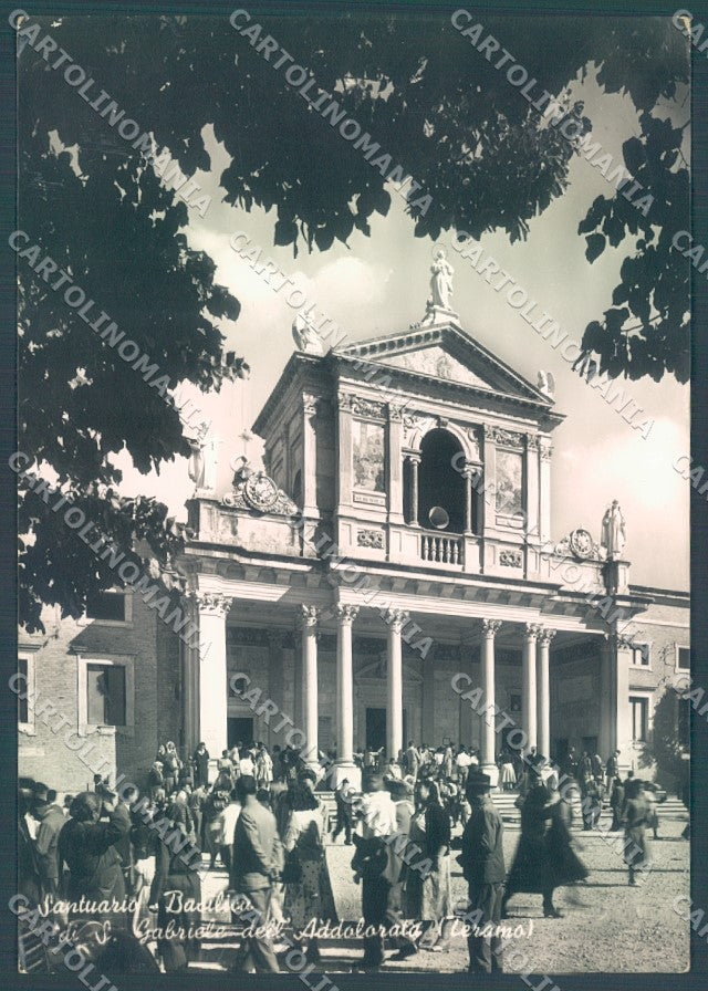 Teramo Città S. Gabriele Santuario Alterocca 475 Foto FG cartolina JK1585 – fronte