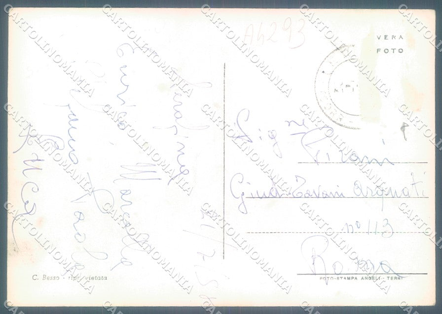 Teramo Città Cattedrale saluti da Foto FG cartolina JK1586 – retro