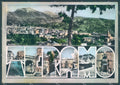 Teramo Città Gran Sasso Duomo Castello Monica PIEGA Foto FG cartolina JK1599 – fronte