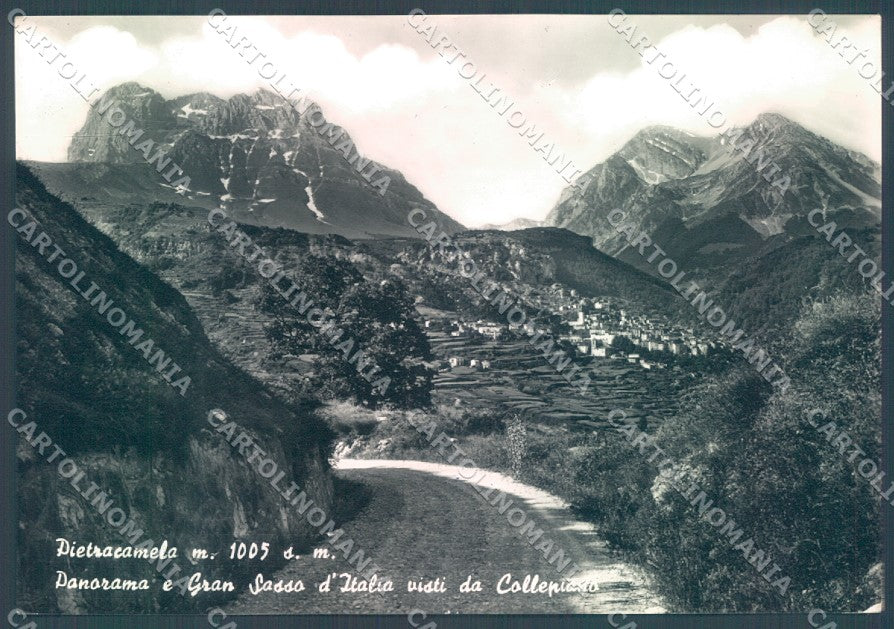 Teramo Pietracamela Gran Sasso Foto FG cartolina JK1601 – fronte