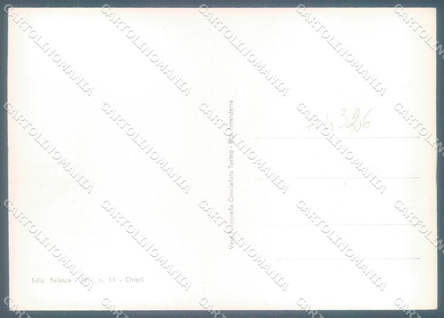 Chieti Città Palazzo Arcivescovile Foto FG cartolina JK1606 – retro
