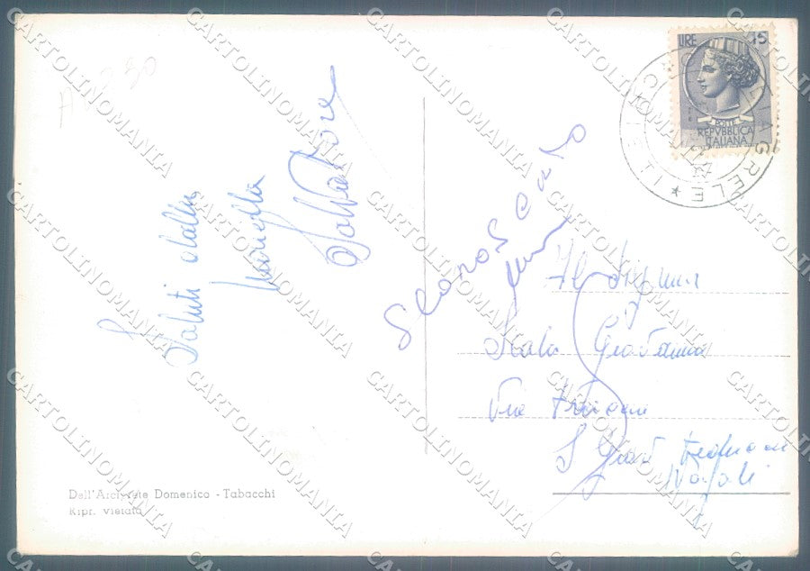 Chieti Guardiagrele Ponte Bocca di Valle Foto FG cartolina JK1609 – retro